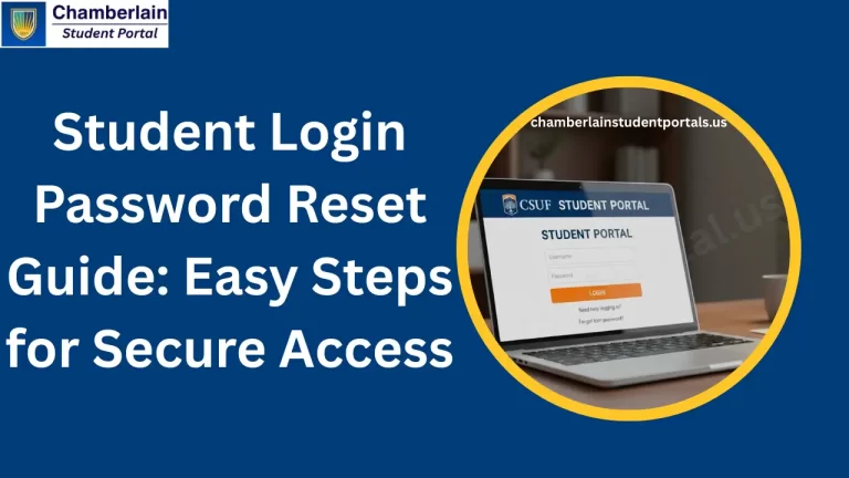 Student Login Password Reset Guide