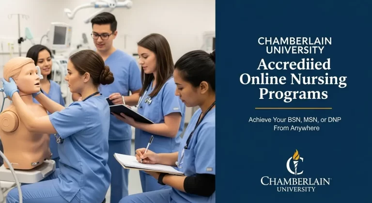 Chamberlain University Accredited Online Nursing Programs 2026