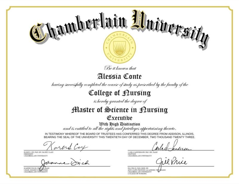Bachelor of Science in Nursing